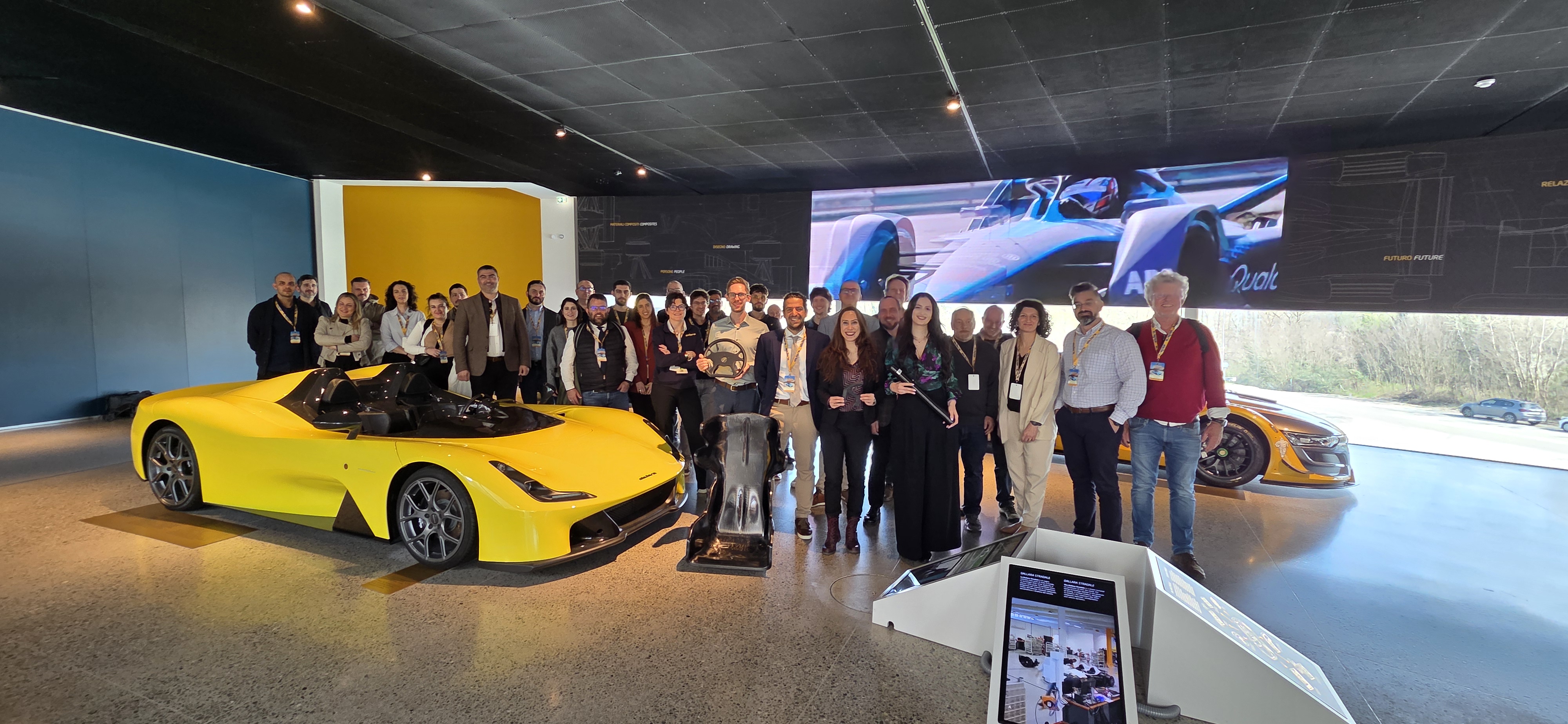 EuReComp @ Dallara Academy for the 4th project workshop