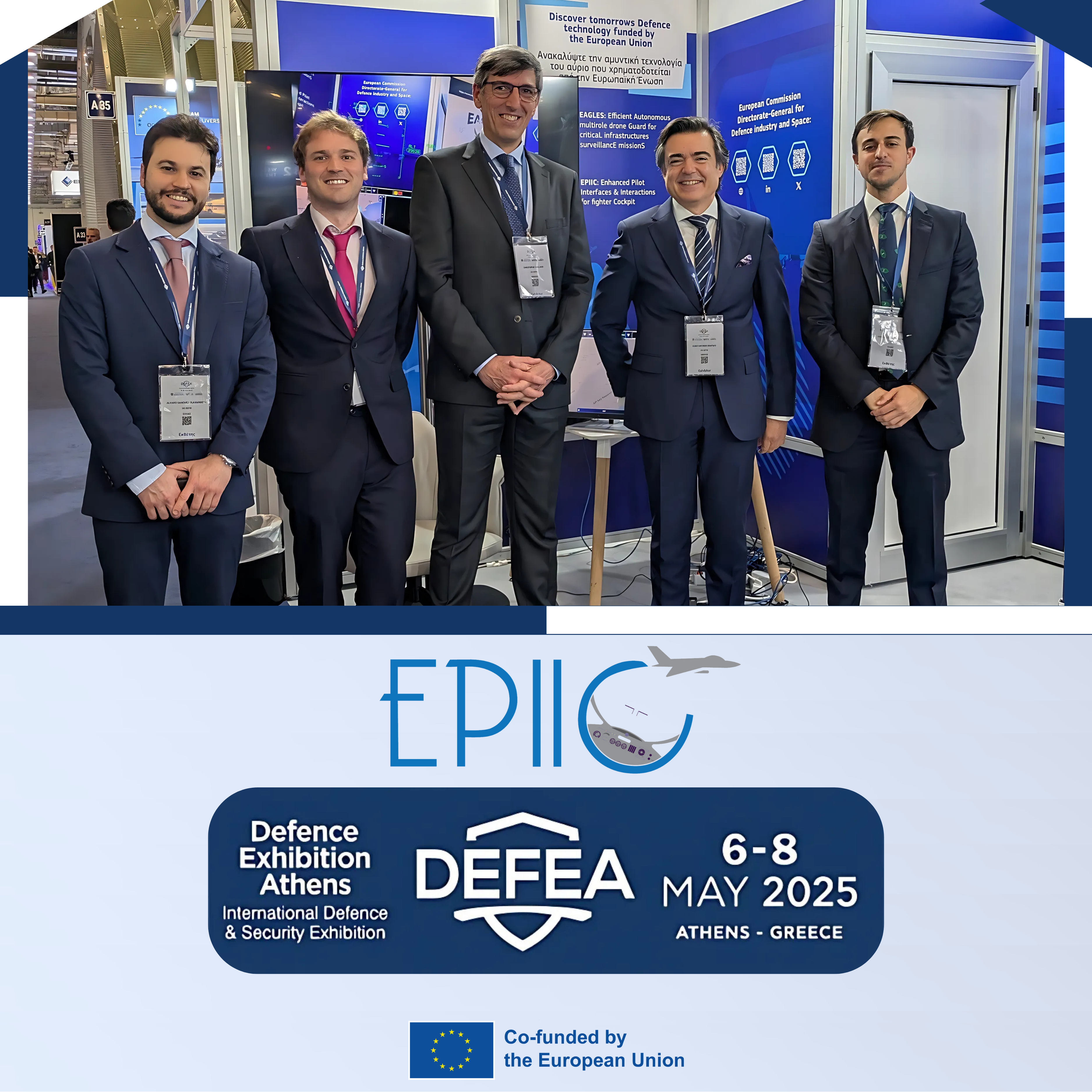 epiic at DEFEA – Defence Exhibition Athens